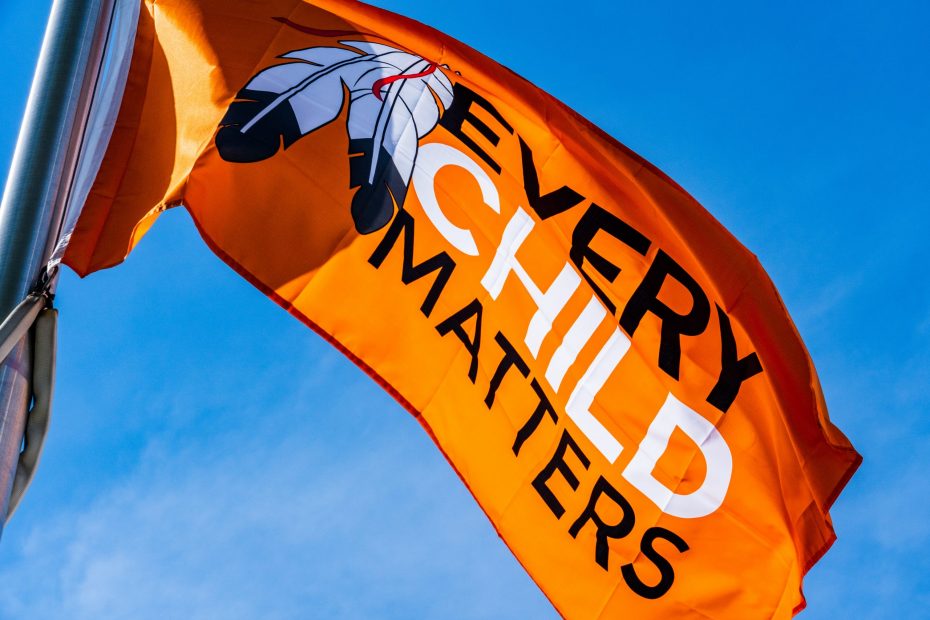 Orange Every Child Matters flag